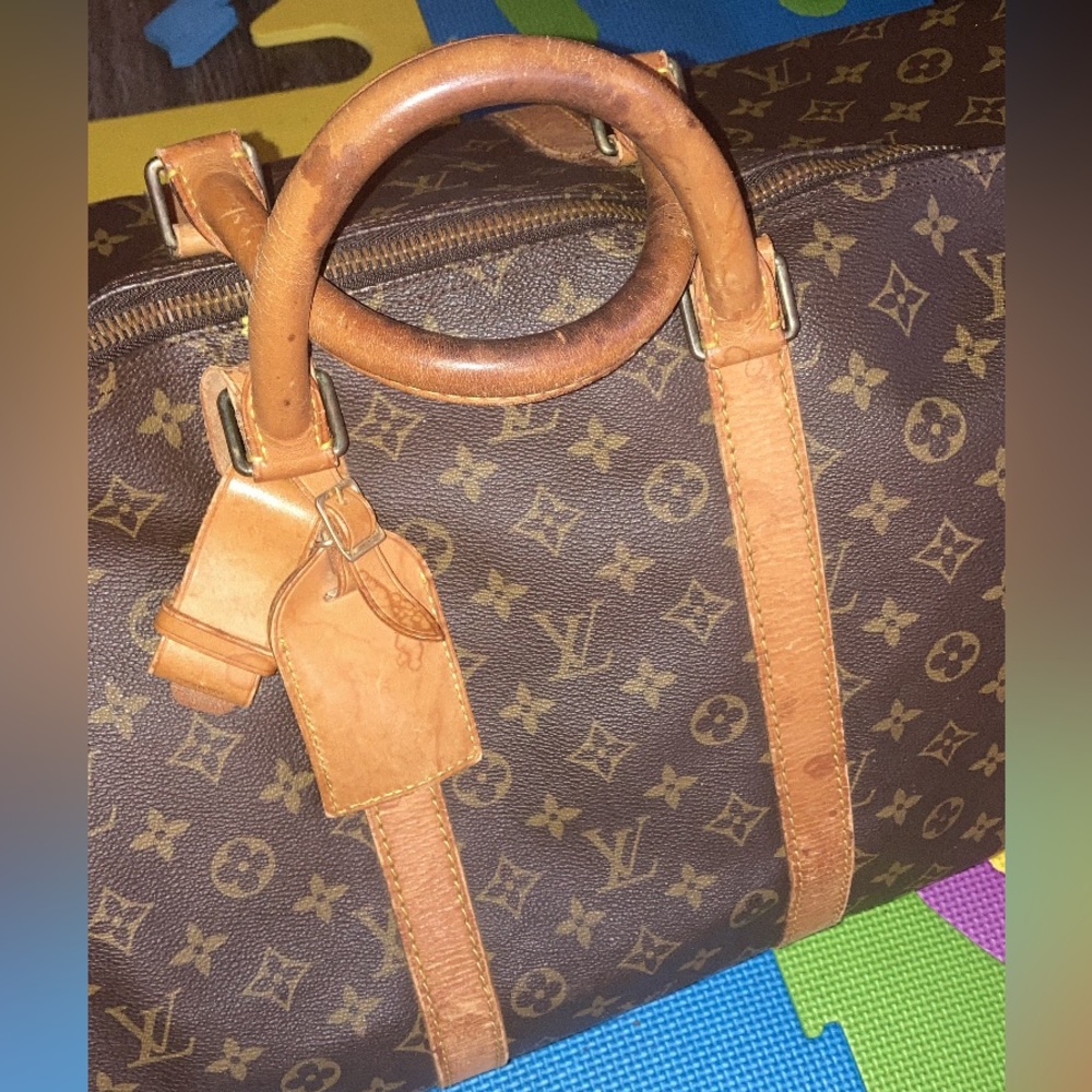 Vintage Louis Vuitton Monogram Large Duffle Bag 1980’s